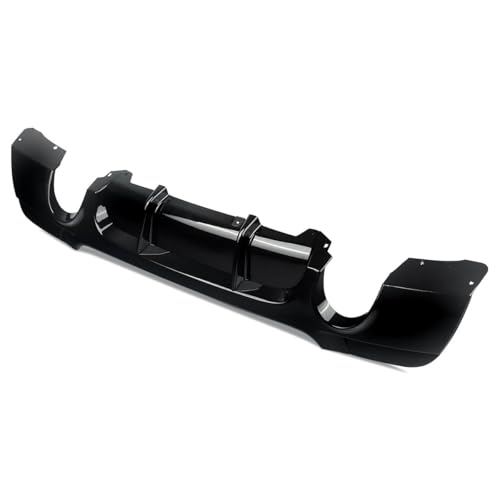 Difusor trasero negro brillante para BMW E92 E93 M Sport 2007-2013 4
