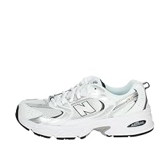 White/Natural Indigo/Silver Metallic