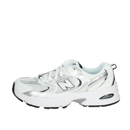 New Balance Zapatos 530 Código Gr530Sb1, blanco y azul., 37.5 EU