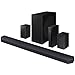 Samsung HW-Q910D Q-Series 9.1.2ch Wireless Dolby Soundbar 2024 Bundle with Universal Speaker Stands + Deco Gear 4K HDMI 2.0 Cable x2 & CPS Exclusive 26 Month Protection Pack Bundle (BEACH-CPS-261500)