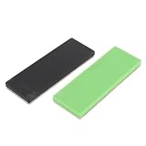 Riven 2 PCS Diamond Ski Snowboard Edge Sharpener Tool Dual Grit 240 1000 Grit Portable Compact Sharpening Stone Schwarz Grün