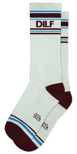 Gumball Poodle Novelty Gift Socks for Men, Women and Teens, Unisex Gym Crew Socks (Made in the USA) - Main Image