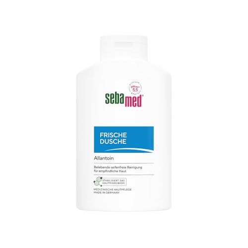 SEBAMED Frische Dusche 400 ml, Duschgel für empfindliche und strapazierte Haut, langanhaltendes Frischegefühl, versorgt die Haut mit Feuchtigkeit durch Aminosäuren und Allantoin, für Männer und Frauen