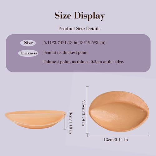 Wieysdoo Double Sided Sticky Bra Inserts - image 8