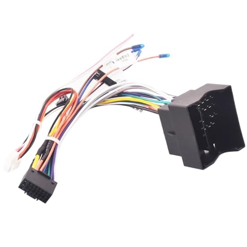 MOTOHIRO カーラジオステレオ配線ハーネスケーブルアダプター Android 16ピン、VW用、ゴルフMK5 MK6 V VI用、ポロ用、パサート用、ティグアン用、トゥーラン用 無線アダプタケーブル(Cables)