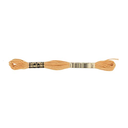 Image of DMC 6-Strand Embroidery Cotton Floss, Pale Golden Brown