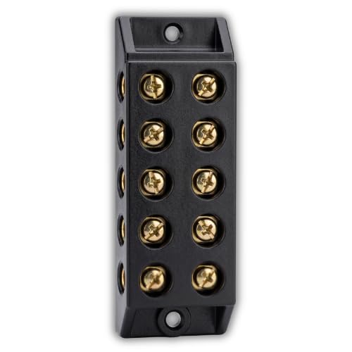 5 Way 30A HT-5 Bakelite Strip Connector | Heavy Duty Terminal Block | Heat Resistant | Electrical Wire Connector for Industrial & DIY Use (Pack of 5)-image-17