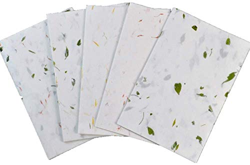 Xuan Lot de 120 feuilles de papier de riz naturel fait à la main Cover