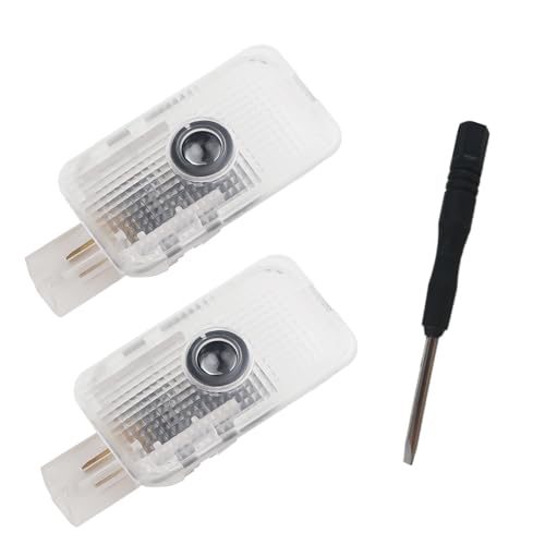 Luces LED para puertas de auto con logo azul compatible Forester miniatura 6
