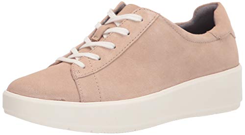 Clarks Women's Layton Pace Sneaker, Sand Suede, 8