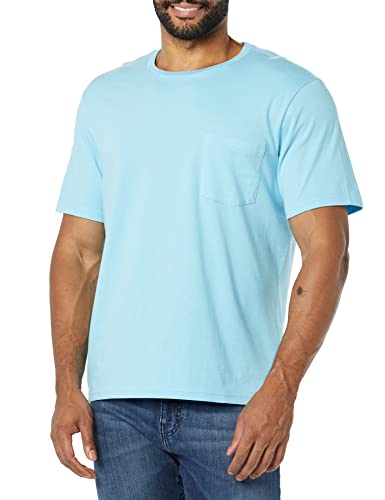 Image of Amazon Essentials Men's Short-Sleeve Crewneck Pocket T-Shirts