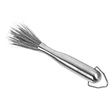 Gatuida Topfbürste Robust für Küche Rostfrei Starke Reinigungskraft Praktische Spülbürste für Pfannen und Woks Langlebig für Hartnäckige Verschmutzungen