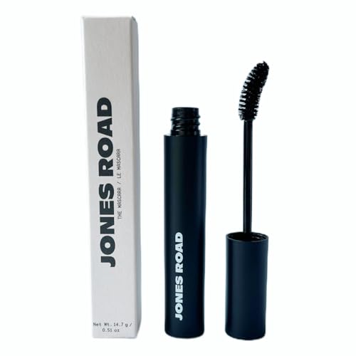 Jones Mascara for Jone Road clean cruelty-free conditioning Eye Mascara Black Pitch Black(14.7 g / 0.51 oz)
