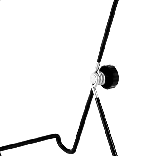 Kohand 14 Pack Adjustable Wire Display Easels, Foldable Picture Frame Stand, Black Iron Wire Easel Holder Display Stand For Kitchenware, Cookbook, Photos, 5.5" W X 7" H #TOP3