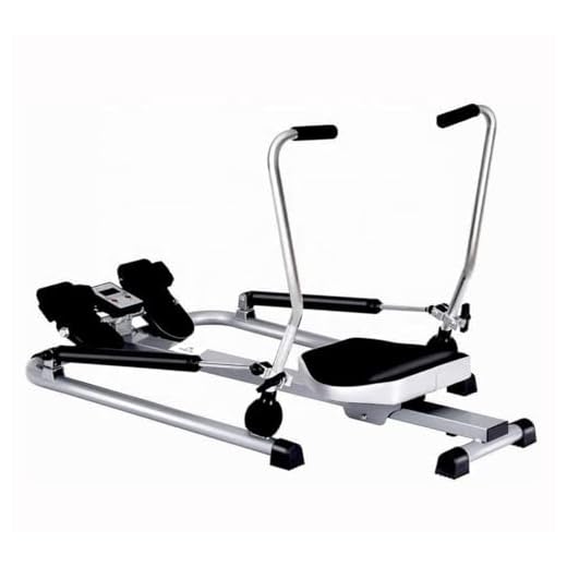 Dolphy Rowing Machine with Digital Indicator | Smooth Hydraulic Seat Roller for Home Gym Cardio Workout