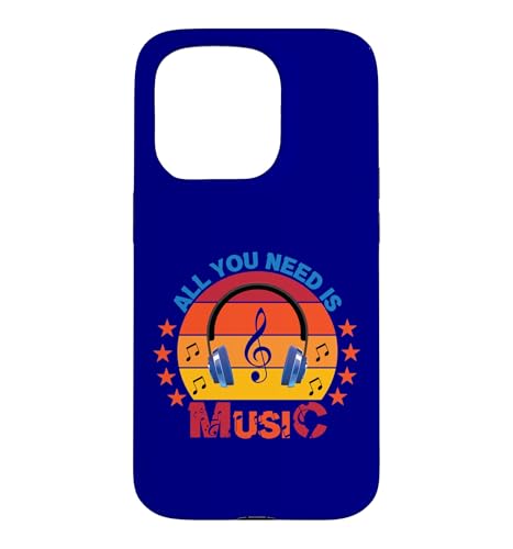 All You Need Is Music ���g�� �w�b�h�t�H�� �����L�� �X�}�z�P�[�X iPhone 15 Pro �p