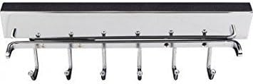 Deluxe Sliding Belt Rack - Chrome - 12 Inch