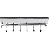 Deluxe Sliding Belt Rack - Chrome - 12 Inch