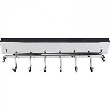 Deluxe Sliding Belt Rack - Chrome - 12 Inch