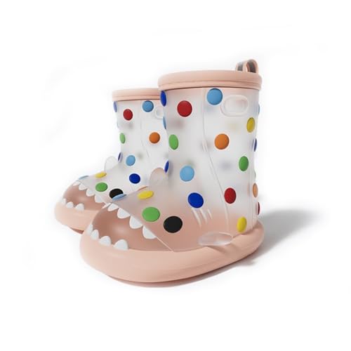 Boys Girls Rain Boots Toddler Rain shoes Waterproof Shoes for Kids (1-13 Years)