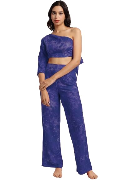 Printed Pure Cotton Swimwear Cover up Set-image-33