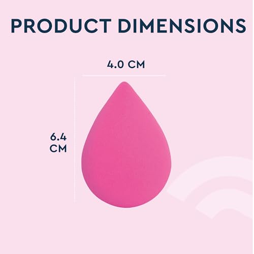 Image of GUBB Professional Makeup Sponge Beauty Blender - Soft, Easy-to-Hold Pink Sponge for Effortless Makeup Blending - Ideal for Women, Suitable for All Skin Types - Achieve Flawless Makeup Application with Style