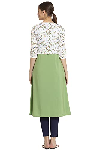 Image of ALC Creation Women's Crepe Jacket Kurta