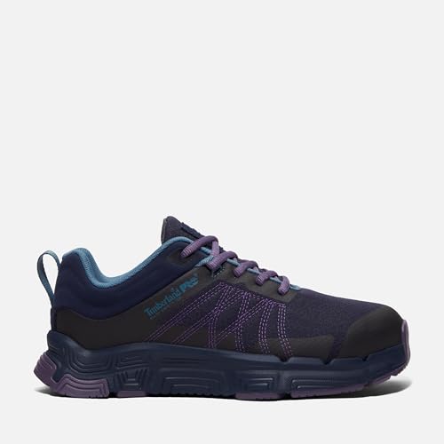 Timberland PRO Timberland PRO Women's XR-1 Alloy Safety Toe Industrial Athletic Work Shoe, Blue/Purple, 9W