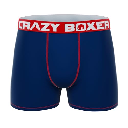 CRAZYBOXER Men's Underwear Avatar Stretch Lightweight Boxer Brief Comfortable (3 PACK)4