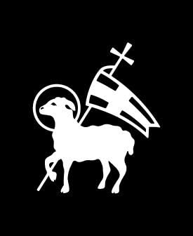 The Victorious Lamb Car Decal