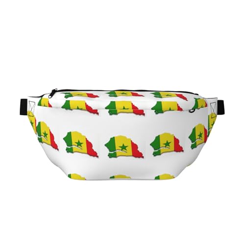 Sac banane de course Sénégal avec sangle réglable et design léger