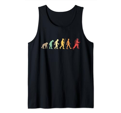 Evolution Firefighters Gift for Firefighter Players Tank Top