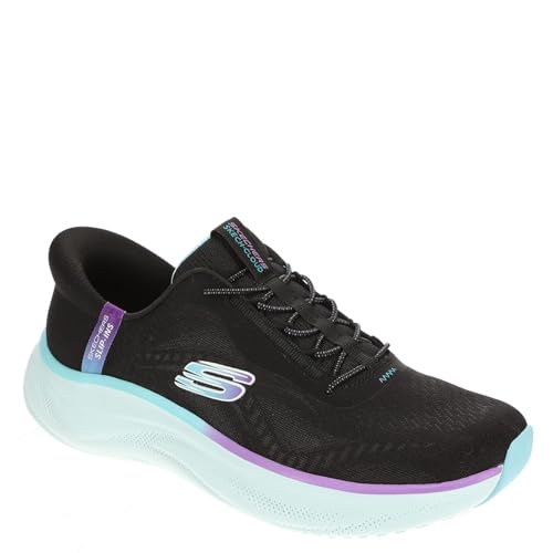 [Skechers] Xj[J[u[c Skech Cloud Hands Free Slip-ins fB[X ubN/}` 25.0 cm