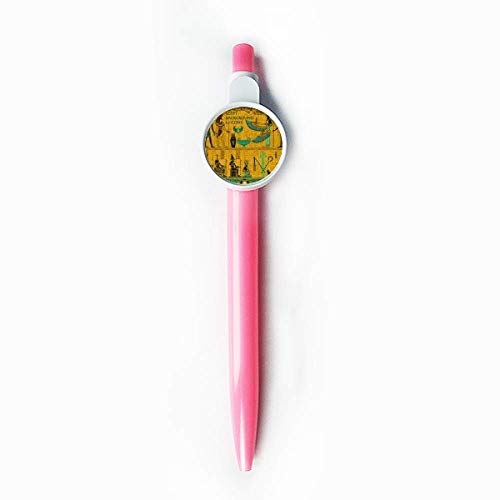Stylo pharaon Égypte ancienne rétractable bleu idée cadeau originale