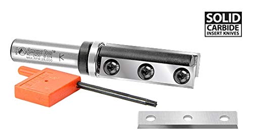 Amana Tool - RC-2400 Insert Solid Carbide Flush Trim Template 3/4 Dia x 50mm x 1/2" Sh