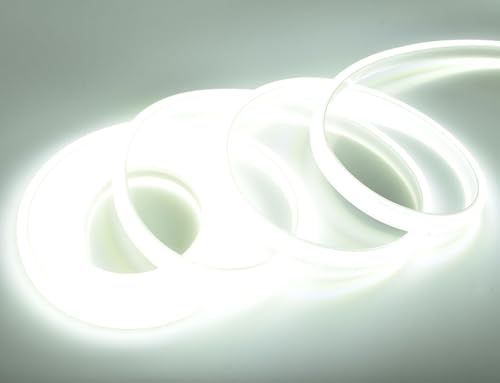 Tira de luces COB LED, 8 m, 110V-130V, Blanco Día 6500K miniatura 2