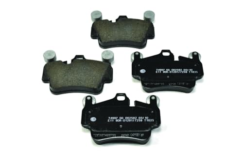 Plaquette de frein HELLA 8DB 355 012-721 kit T1635 pour freins Porsche avec usure