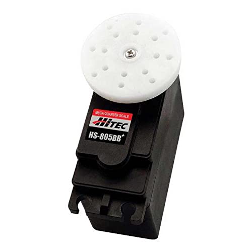 Hitec 31805S HS-805BB Mega Giant Scale 2BB Servo by HRP (Level 3 Products) Toy (English Manual)