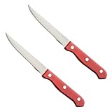 Coupe-steak en acier inoxydable - convient pour la maison, le restaurant, la cuisine, la salle à manger, le centre commercial, le supermarché, le magasin d'alimentation, etc., outil de restauration