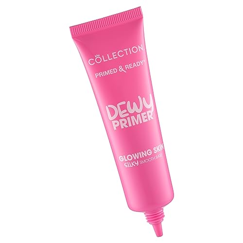 Collection Cosmetics Primed and Ready Illuminating Primer, Dewy Finish For Dry Skin, 25ml, Pearl (Packaging may vary) - Image 3