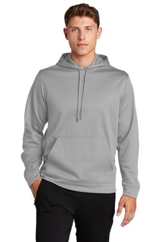 SPORT-TEK Unisex Sport-Wick Fleece Hooded Pullover