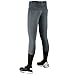 Tournament Traditional Low-Rise Softball Pants, Girls' Large, Graphite