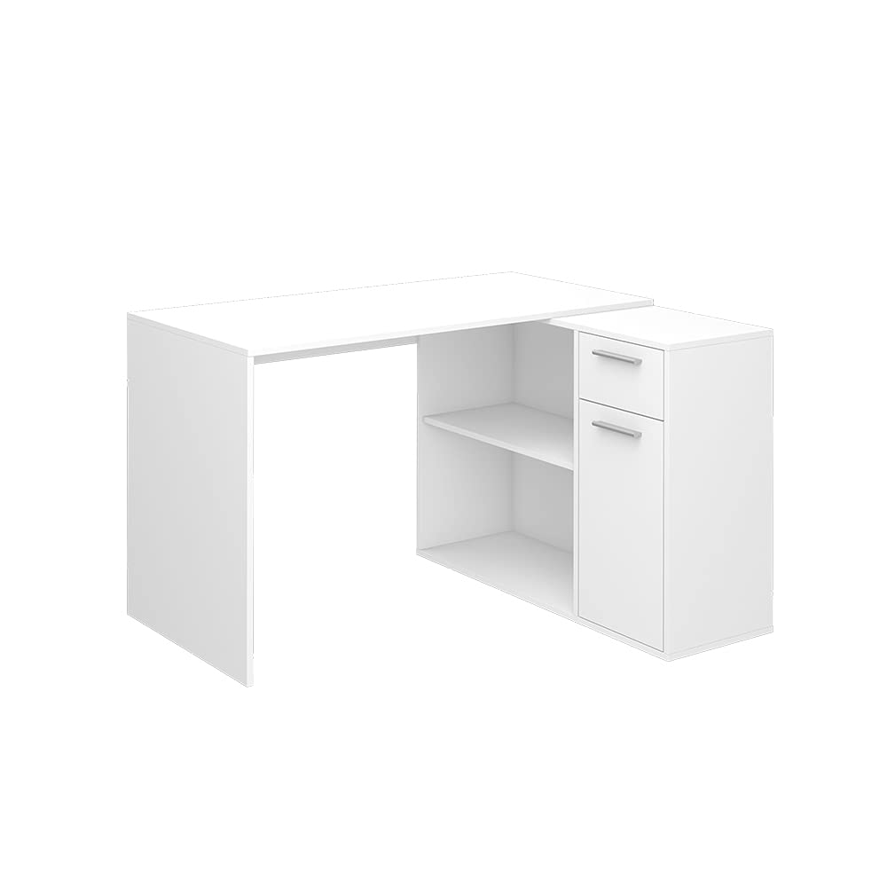 Vicco Escritorio de Esquina Robin, Blanco, 120 x 60 cm
