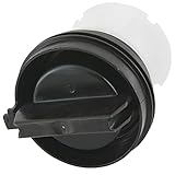 ✔️ Farbe: schwarz / weiß Lichtblau Flusensieb passend für Bosch Siemens Waschmaschine 00614351 614351 Flusensiebeinsatz, Fusselsieb, Pumpenstopfen, Filtereinsatz IQ300, IQ500, IQ700