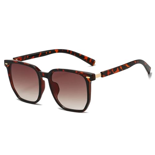 Lunettes de soleil vintage à rivets pour femmes et hommes