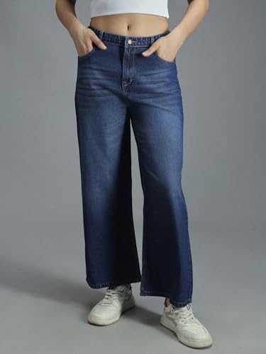 Image of HIGH Star Women's Regular Fit Mid Rise Jeans