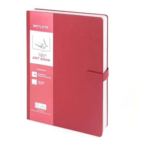 Carnet de croquis A4 papier épais anti-transpérance pour dessin feutre