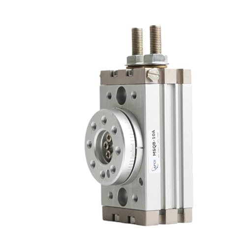 TNFOFUDH Pneumatic Rotary Cylinder MSQB Adjustable Cylinder Rotary 0-190 Degrees MSQB10A MSQB20A MSQB30A MSQB50A MSQB20R MSQB30R(MSQB20R)
