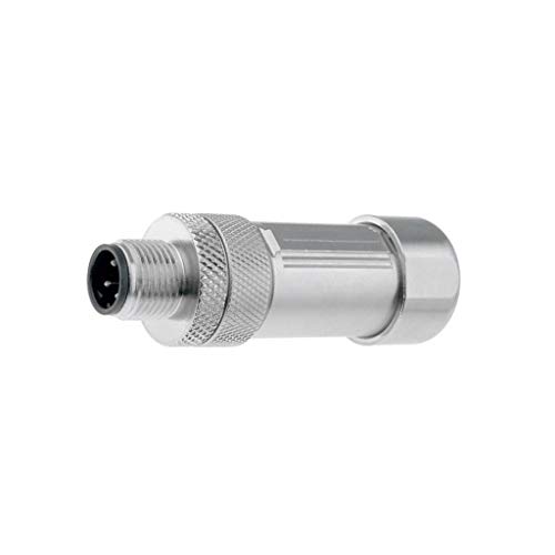 Connecteur M12 mâle code D-Ethernet droit LUMB 71327 à 4 broches pour réseaux
