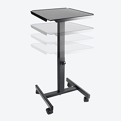 Soporte de piso para proyector con ruedas ajustable 80-120 cm miniatura 4